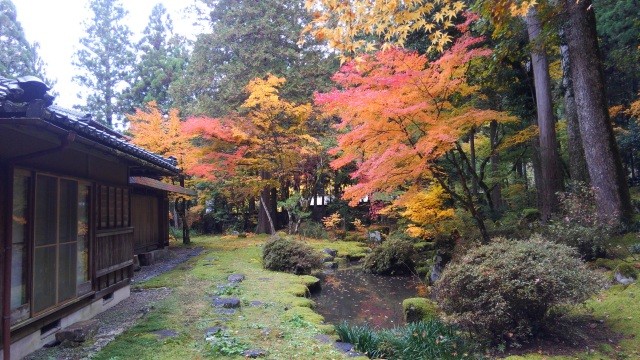 名勝「梅田氏庭園」秋の特別公開(11月7日~9日)