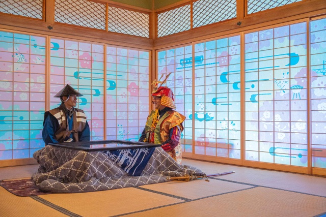 武家屋敷でぬくもりのひとときを
