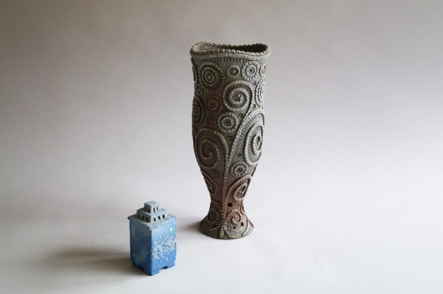 塩越窯 白越不朝　陶展