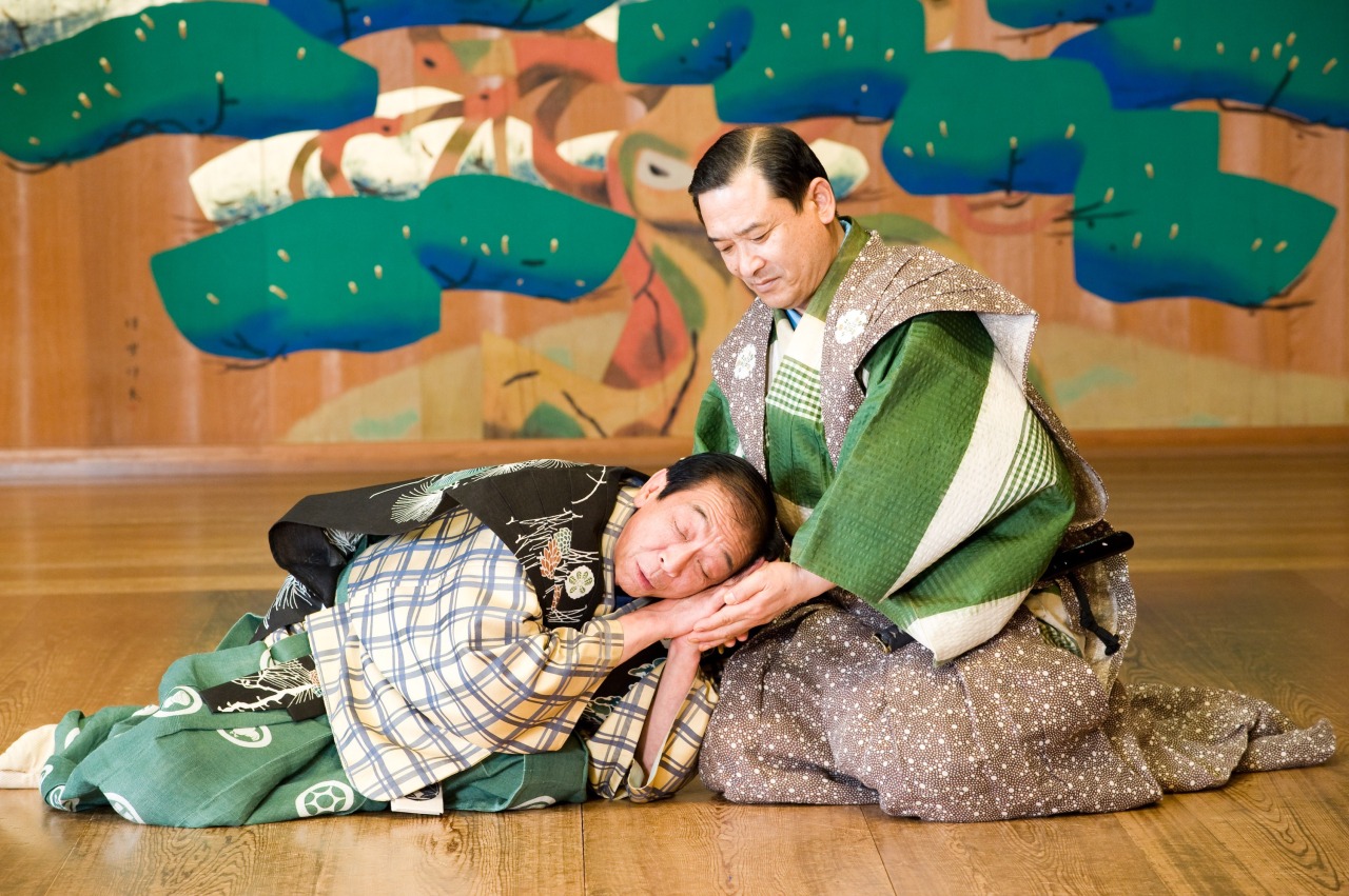 大蔵流狂言「寝音曲(ねおんぎょく)」