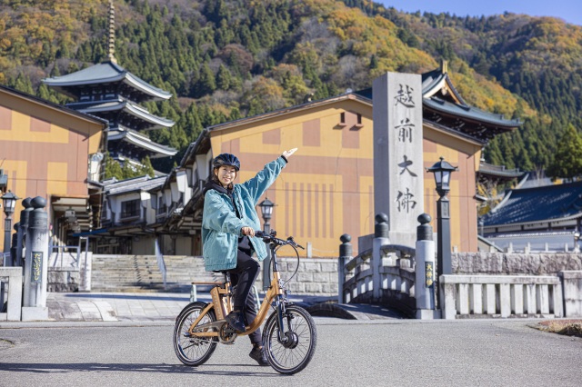 e-bikeレンタサイクル|福井勝山 恐竜博物館の観光にも